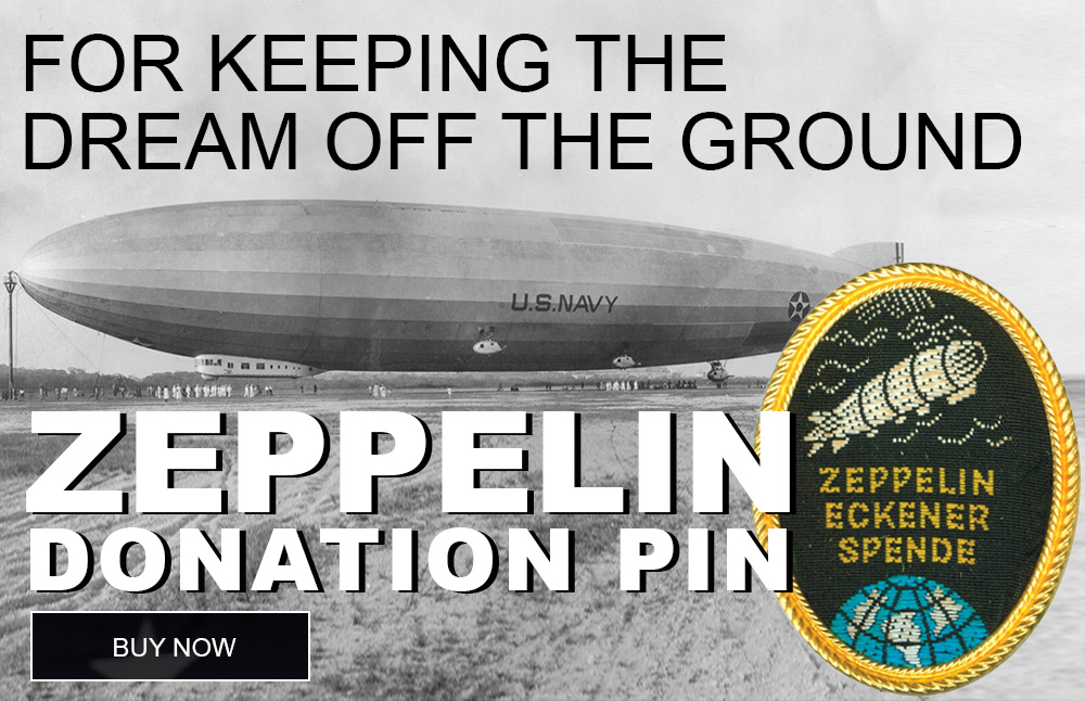 zeppelin thank you pin